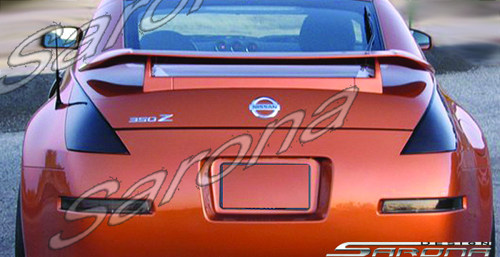 Custom 03-04 350Z Wing # 100-44  Coupe Trunk Wing (2003 - 2008) - $325.00 (Manufacturer Sarona, Part #NS-013-TW)